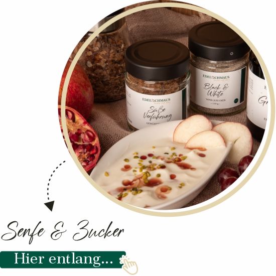 Zu unseren Senfen & Zuckern: Hier klicken